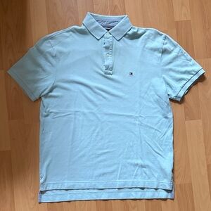 Baby Blue Tommy Hilfiger Polo